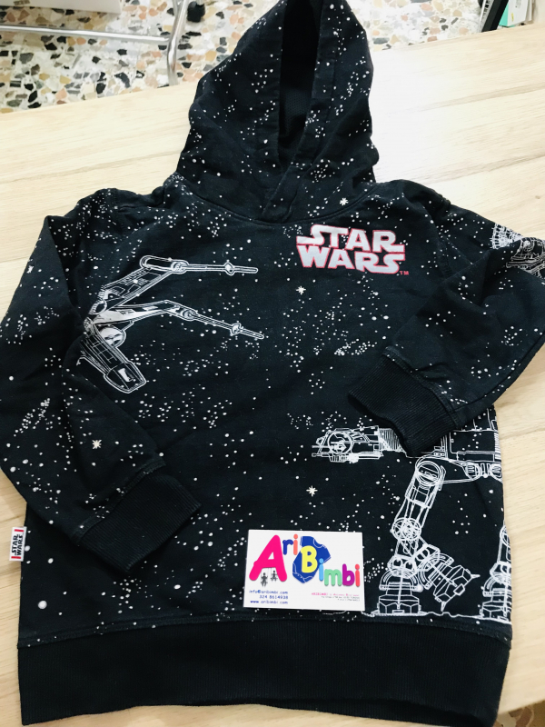 FELPA STAR WARS 6-7 ANNI