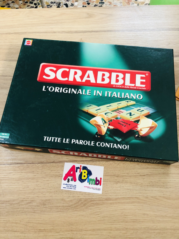 SCRABBLE, L ORIGINALE ITALIANO, MATTEL GIOCHI