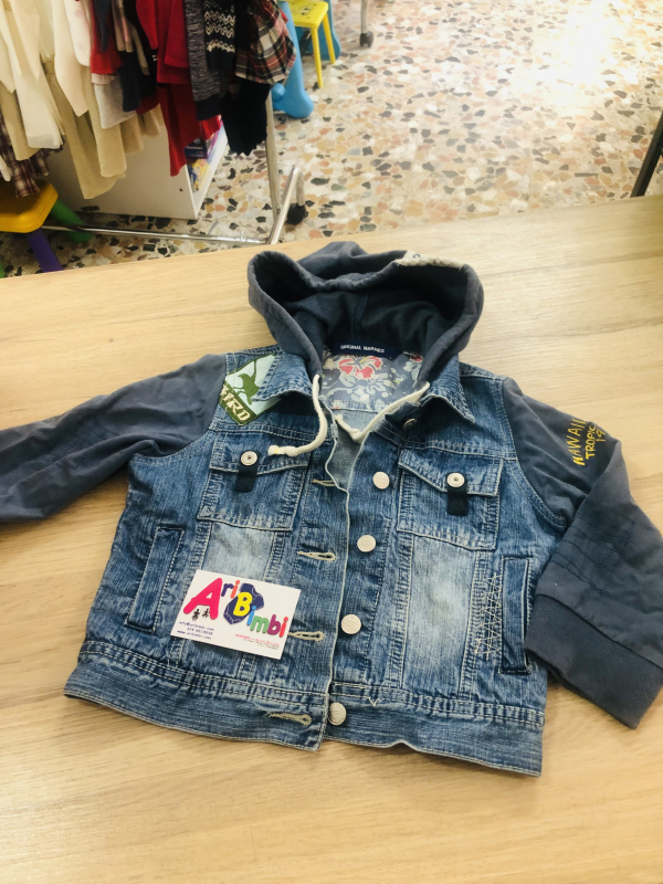 GIACCA JEANS ORIGINAL MARINES 3-4 ANNI