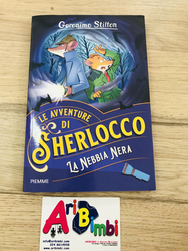 GERONIMO STILTON, LE AVVENTURE DI SHERLOCCO, LA NEBBIA NERA