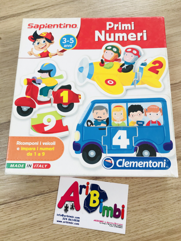 SAPIENTINO I NUMERI 3-5 ANNI