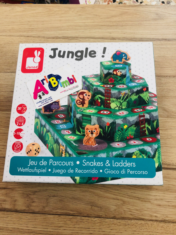 JUNGLE JANOD, gioco di percorso