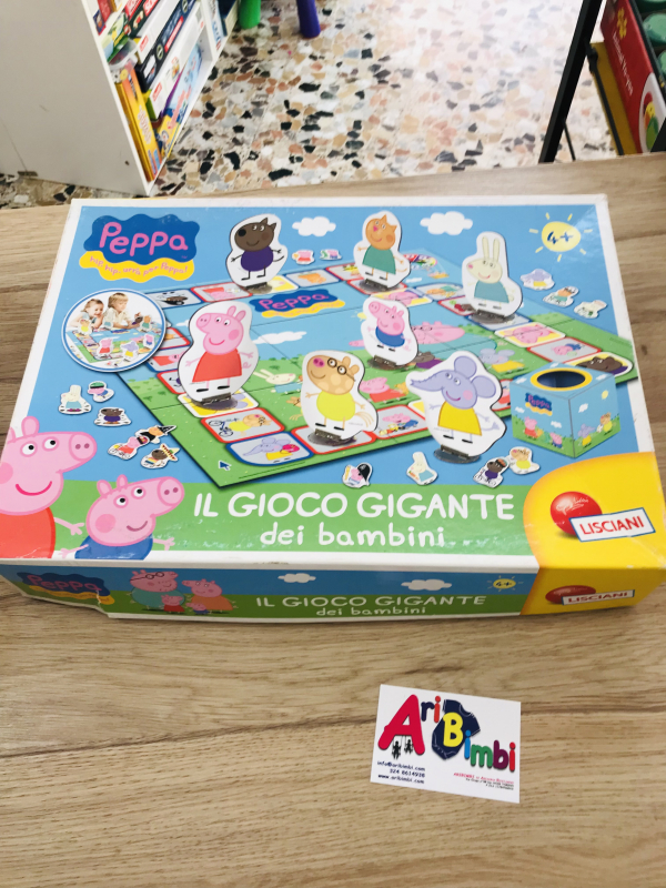 PEPPA PIG, IL GIOCO GIGANTE DEI BAMBINI