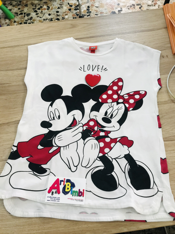 MAGLIETTA MICKEY MOUSE 9-10 ANNI