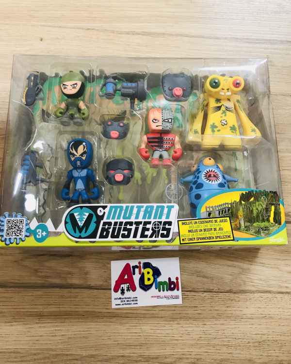 MUTANT BUSTERS deluxe NUOVO