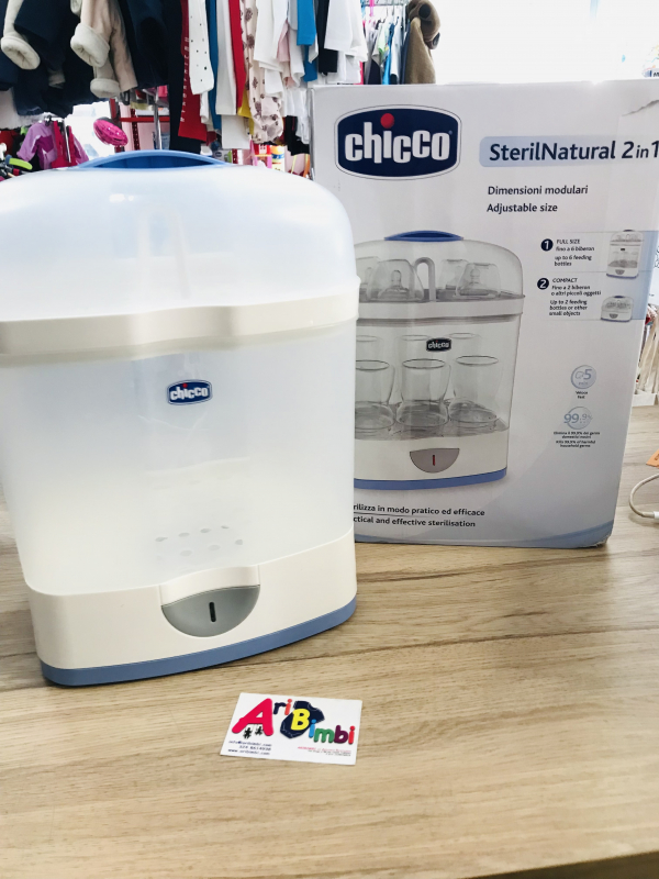 STERILIZZATORE STERILNATURAL 2 IN 1 CHICCO