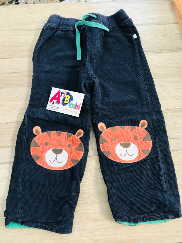 PANTALONI FRUGI 2-3 ANNI, COTONE BIOLOGICO