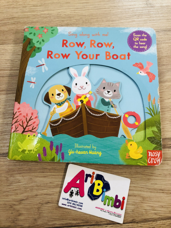 ROW, ROW, ROW YOUR BOAT, LIBRO IN INGLESE, NOSY CROW