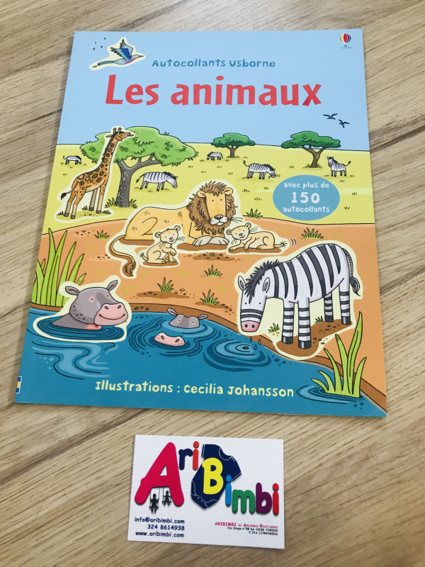 LEA ANIMAUX, AUTOCOLLANTS USBORNE