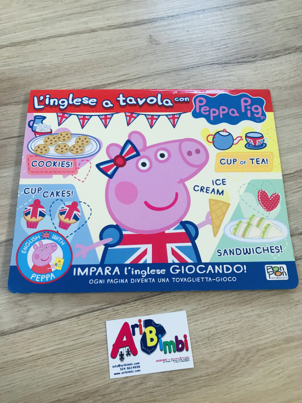 PEPPA PIG, L INGLESE A TAVOLA, NUOVO