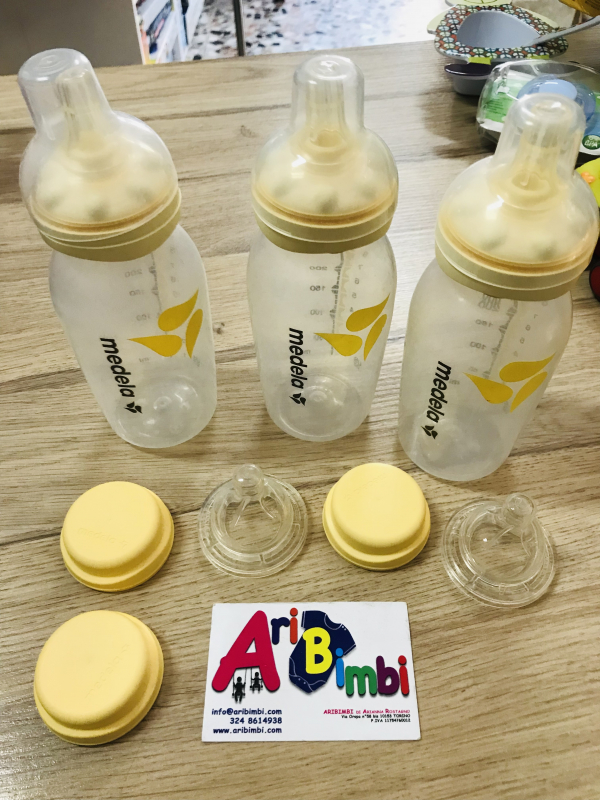 3 BIBERON MEDELA 250 ml, NUOVO 3 BIBERON MEDELA 250 ml, NUOVO