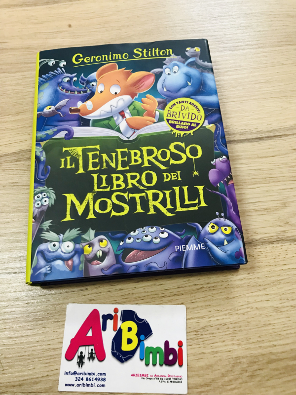 GERONIMO STILTON, IL TENEBROSO LIBRO DEI MOSTRILLI, NUOVO