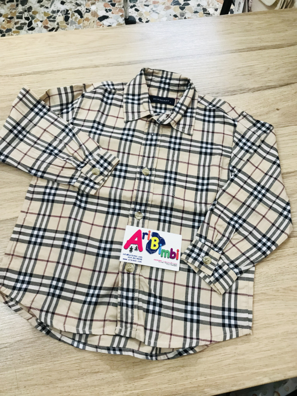 CAMICIA BURBERRY 3 ANNI