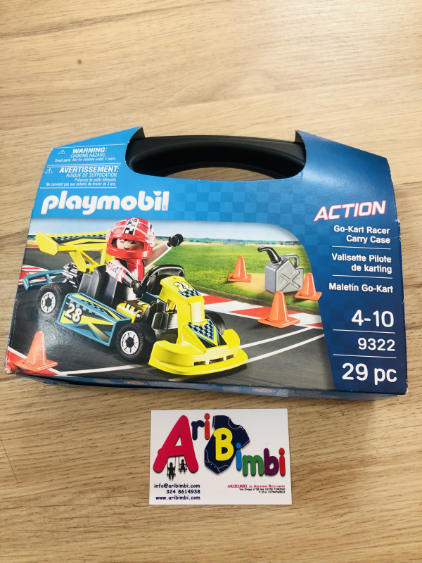 PLAYMOBIL 9322, GO-CART RACER, NUOVO PLAYMOBIL 9322, GO-CART RACER, NUOVO