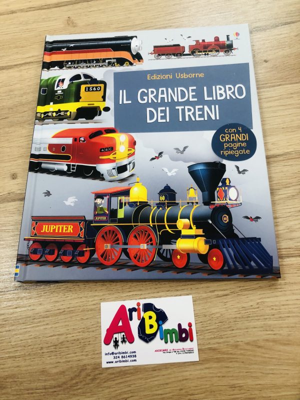 IL GRANDE LIBRO DEI TRENI, EDIZIONI USBORNE