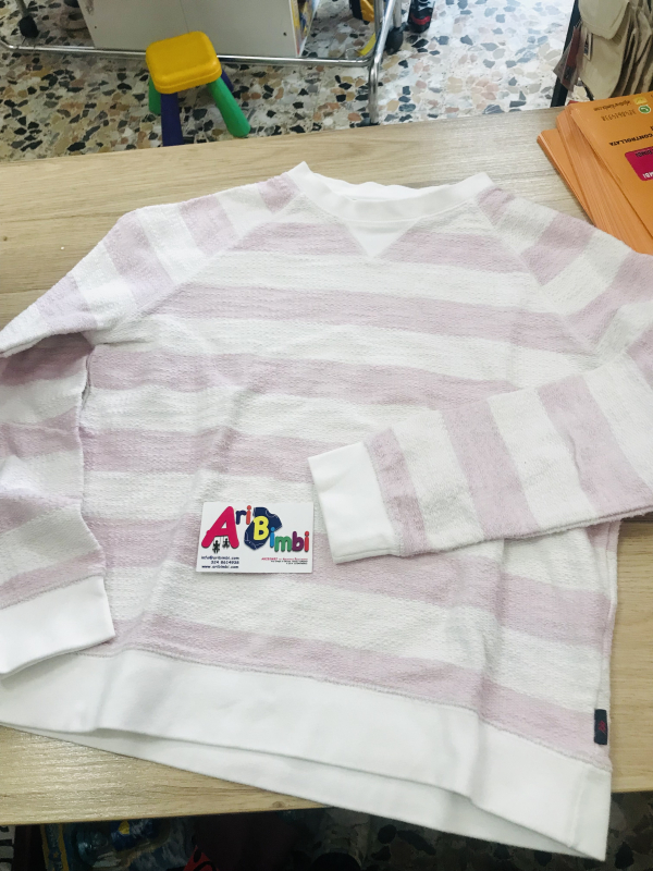 FELPA ROBE DI KAPPA 12-14 ANNI, X SMALL