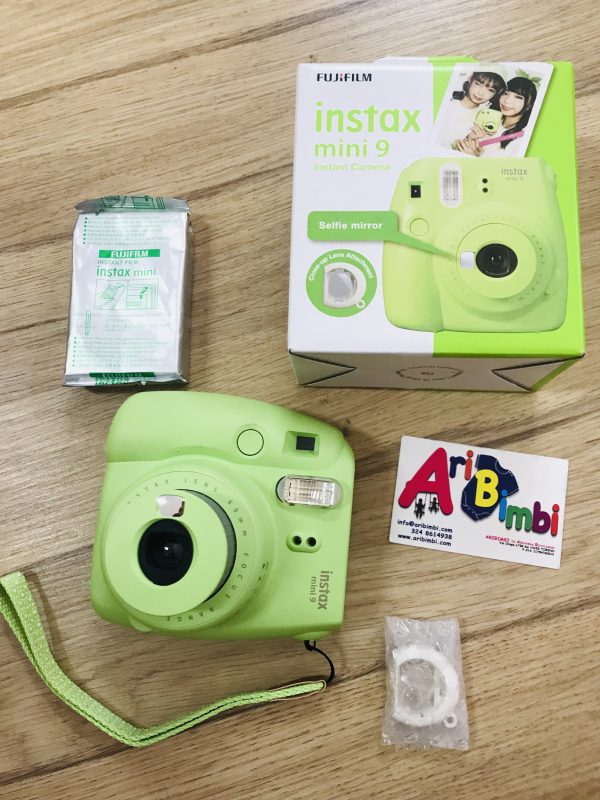 MACCHINA FOTOGRAFICA FUJIFILM INSTAX MINI 9 CON RULLINO 10 FOTO NUOVO MACCHINA FOTOGRAFICA FUJIFILM INSTAX MINI 9 CON RULLINO 10 FOTO NUOVO