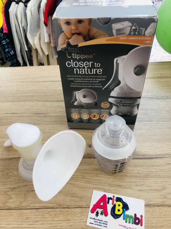 TIRALATTE MANUALE TOMMEE TIPPEE, CLOSER AND NATURE