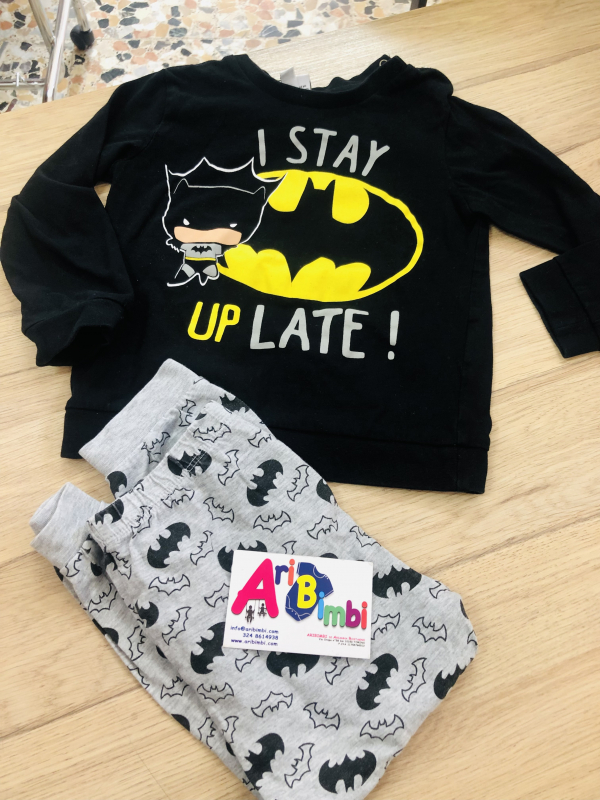 PIGIAMA BATMAN 24- 30 mesi