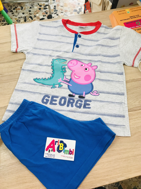 PIGIAMA PEPPA PIG 5 ANNI