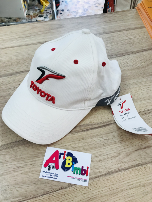 CAPPELLO TOYOTA CON VISIERA, NUOVO