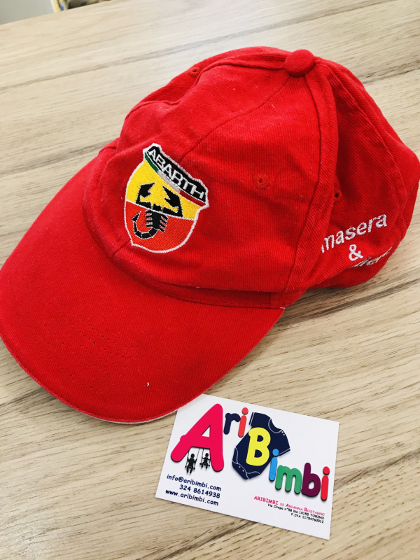 CAPPELLO ABARTH CON VISIERA