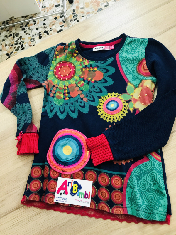 MAGLIA DESIGUAL 7-8 ANNI