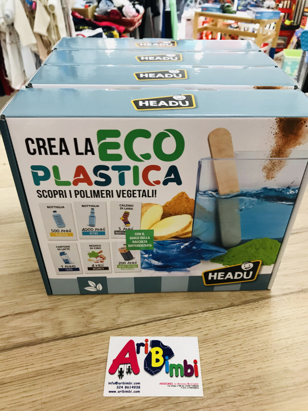 HEADU, CREA LA ECO PLASTICA, 8-12 ANNI