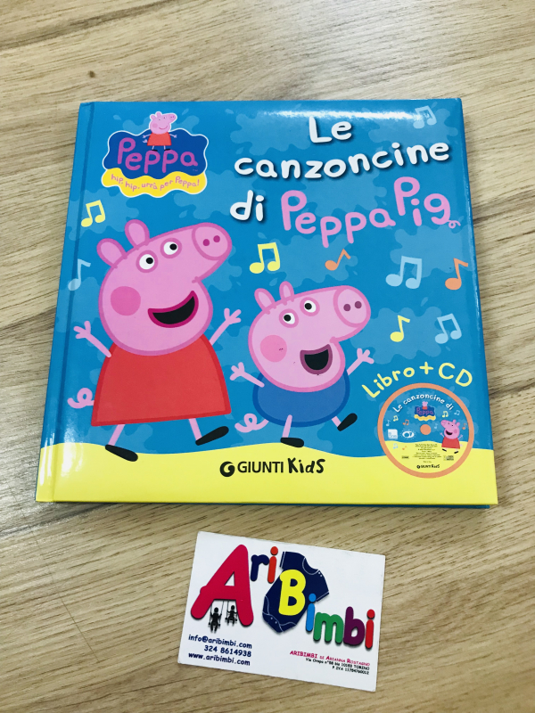 LE CANZONCINE DI PEPPA PIG, CON CD