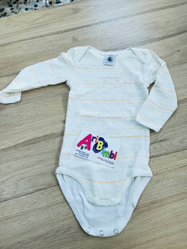 BODY PETIT BATEAU 6 mesi