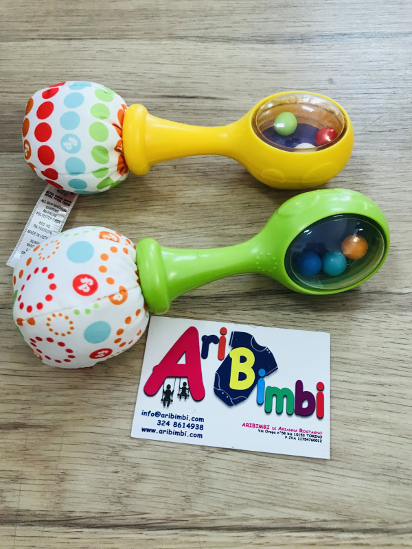 MARACAS FISHER PRICE