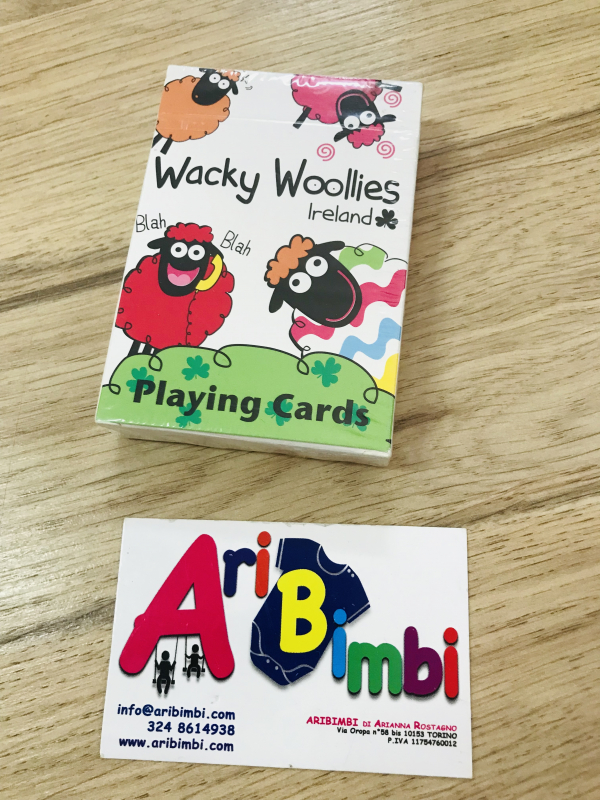 GIOCO CARTE WACKY WOOLLIES, NUOVO