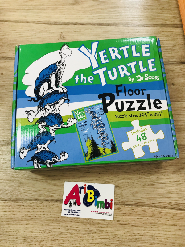 PUZZLE YERTE THE TURTLE DA 3 A 5 ANNI