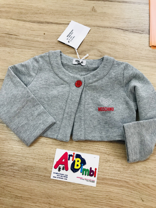 MOSCHINO BABY CARDIGAN 9-12 mesi, NUOVO MOSCHINO BABY CARDIGAN 9-12 mesi, NUOVO