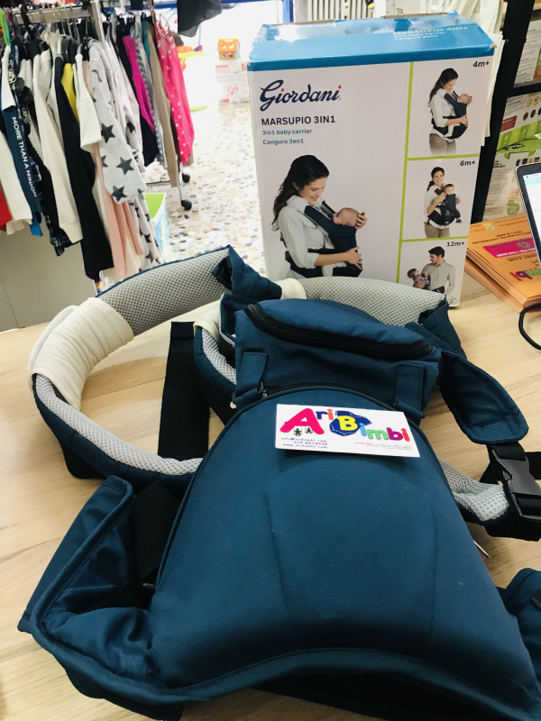 MARSUPIO ERGONOMICO GIORDANI 3 IN 1