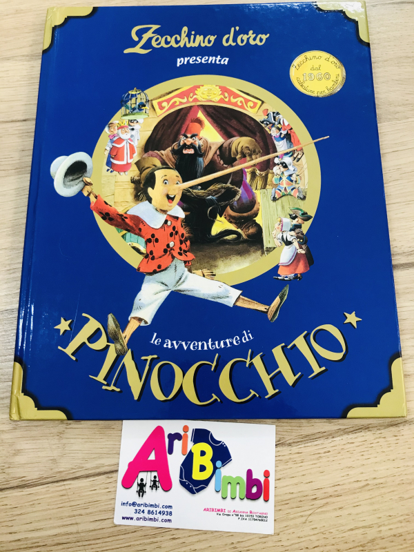 LE AVVENTURE DI PINOCCHIO, ZECCHINO D ORO