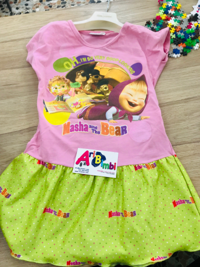 VESTITO MASHA E ORSO 5 ANNI