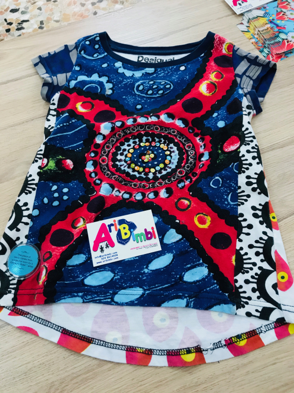 MAGLIETTA DESIGUAL 5-6 ANNI