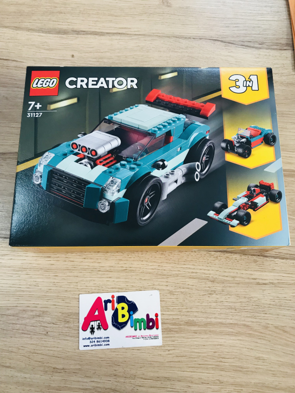 LEGO CREATOR 31127, STREET RACER, NUOVO LEGO CREATOR 31127, STREET RACER, NUOVO