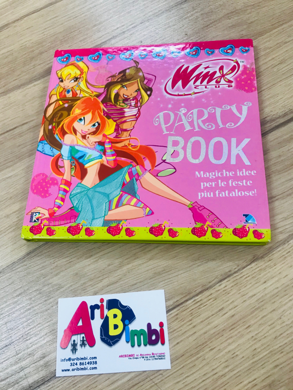 WINX LIBRO - PARTY BOOK