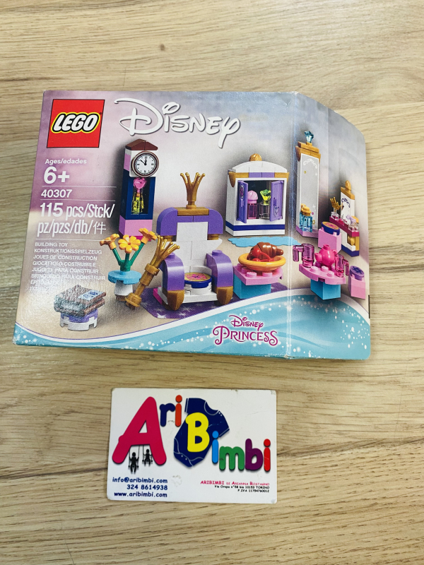 LEGO DISNEY PRINCESS 40307, KIT INTERNO DEL CASTELLO, NUOVO