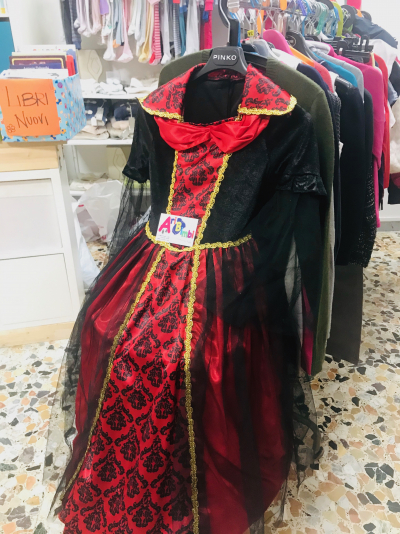 COSTUME STREGA HALLOWEEN 6-7 ANNI